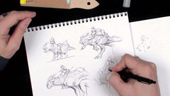 Designing and Rendering Fantasy Characters in Pencil with Wayne Barlowe