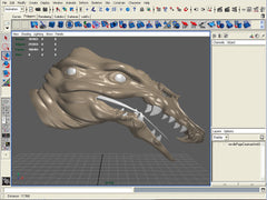 Creature Head Modeling - Sean Mills